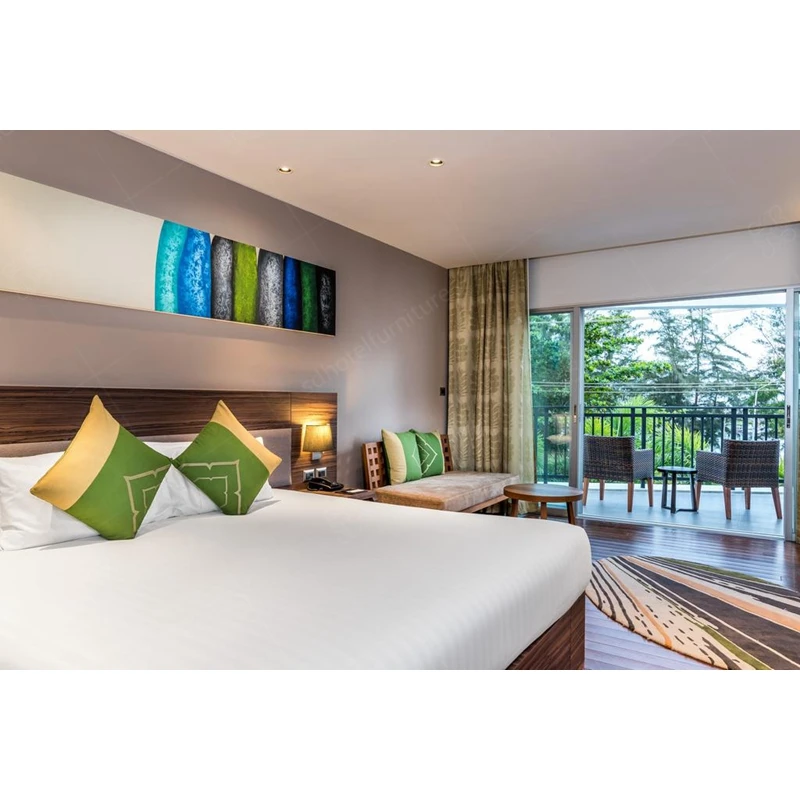 Cheap Price Custom 3 Star Hotel Villa Bedroom Furniture Bed Room Set