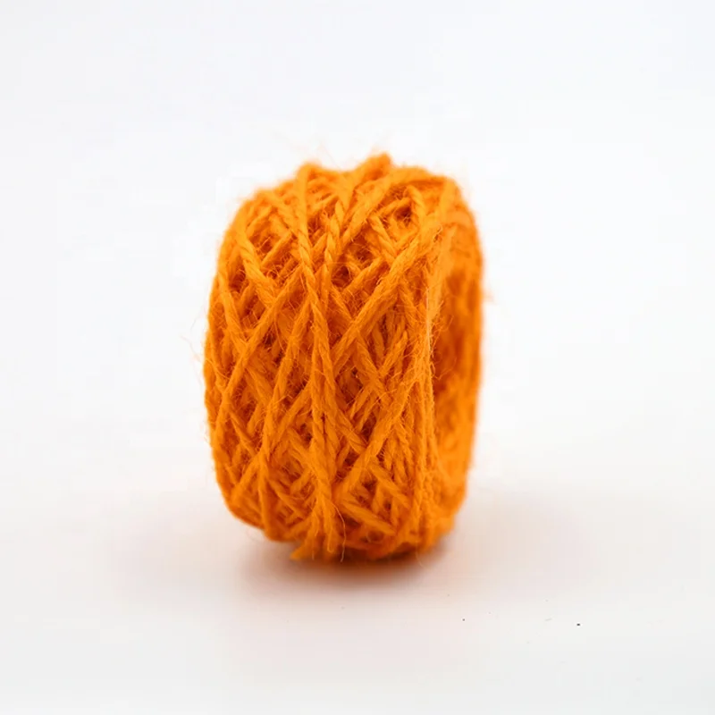 
 Современная популярная цветная джутовая сизальная веревка/джутовая пряжа  