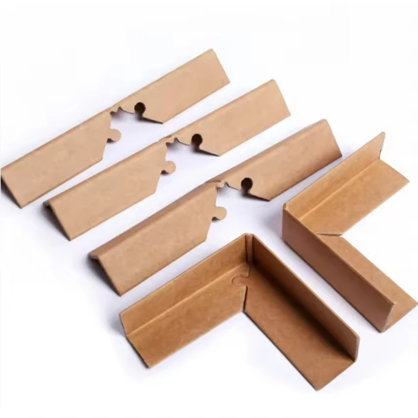 Factory Price Custom Design 90 Degree Eco-friendly carton puzzled cut corner protector cardboard edge protector