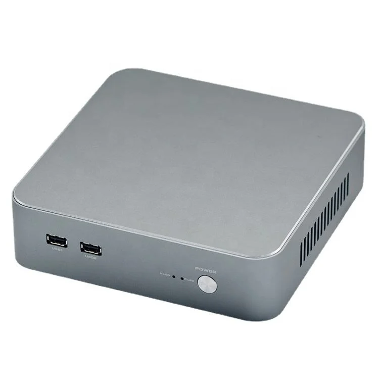 H4627Z New design dual Intel I211 LAN aluminum case Croe i7 Mini PC with Phoenix Terminal