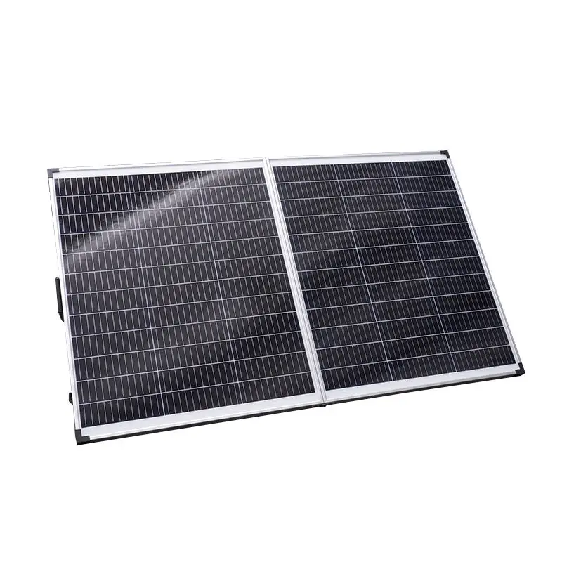 100 Watts Portable Foldable Solar Panels Table Outdoor Garden 100w Solar Picnic Table Power Charging Station for Cellphone