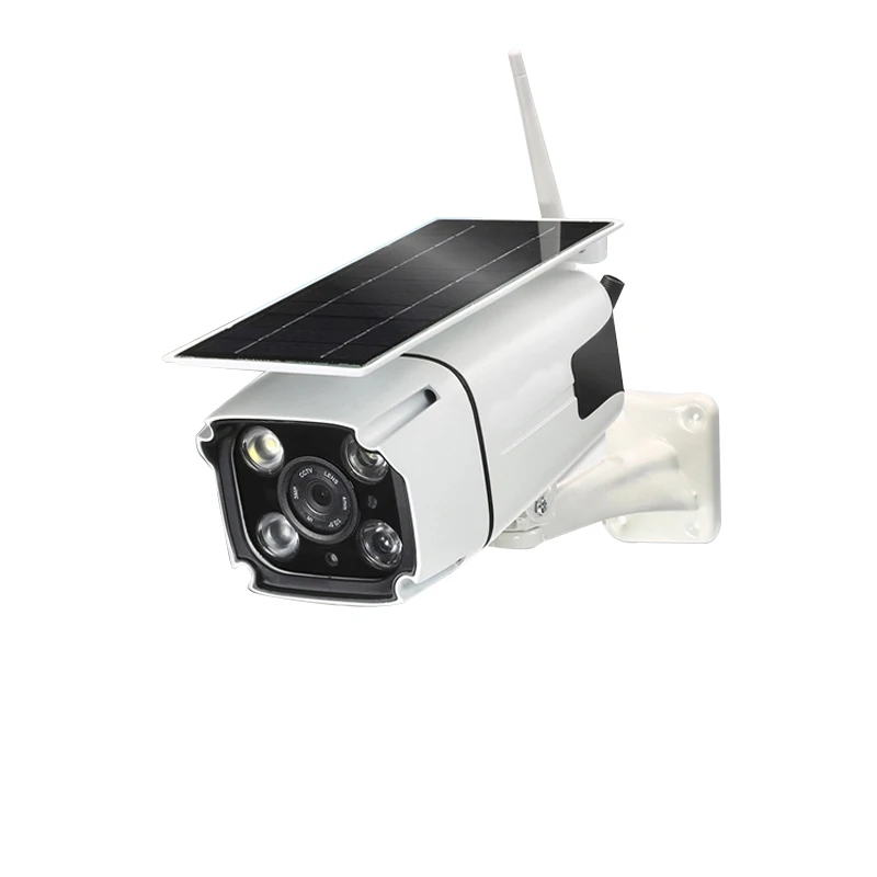 2019 Hot Sale 2MP IP67 waterproof Outdoor Battery Powered  Wireless camera Wifi Solar Panel Camera