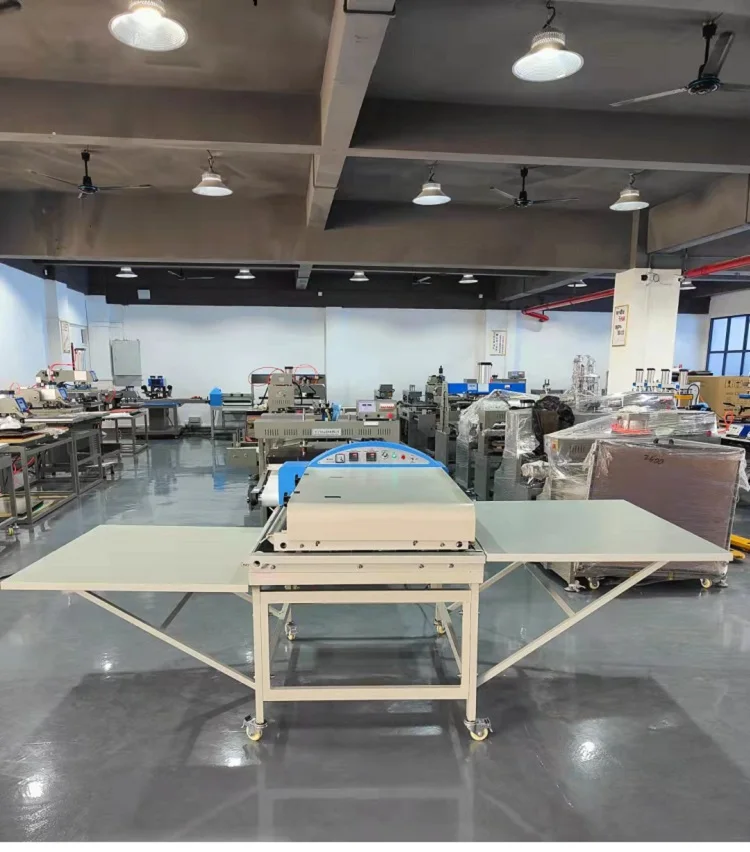 Fusion machines fabrics hot press fusing machine
