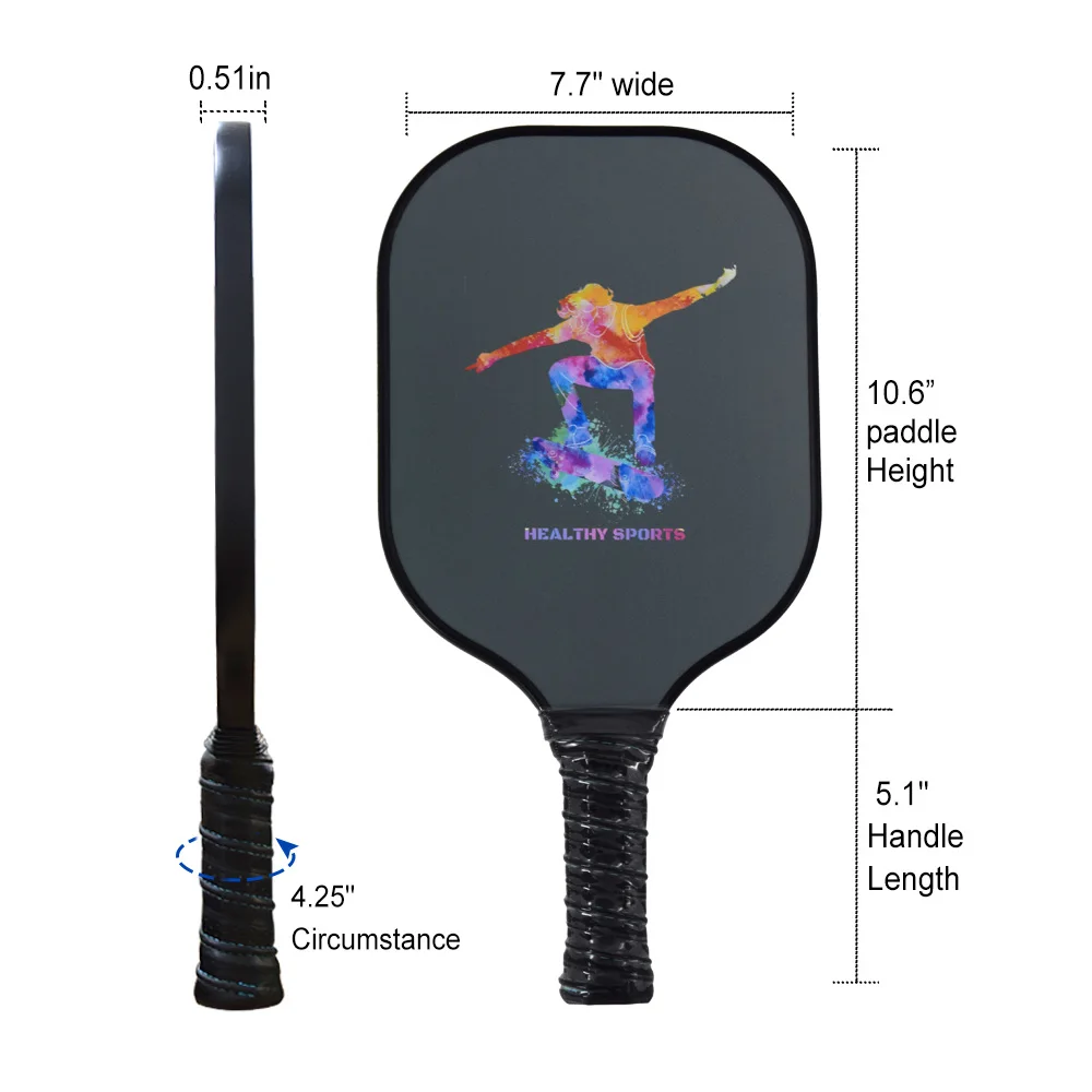 
custom best selling top quality graphite pickleball paddle oem pickleball paddle 