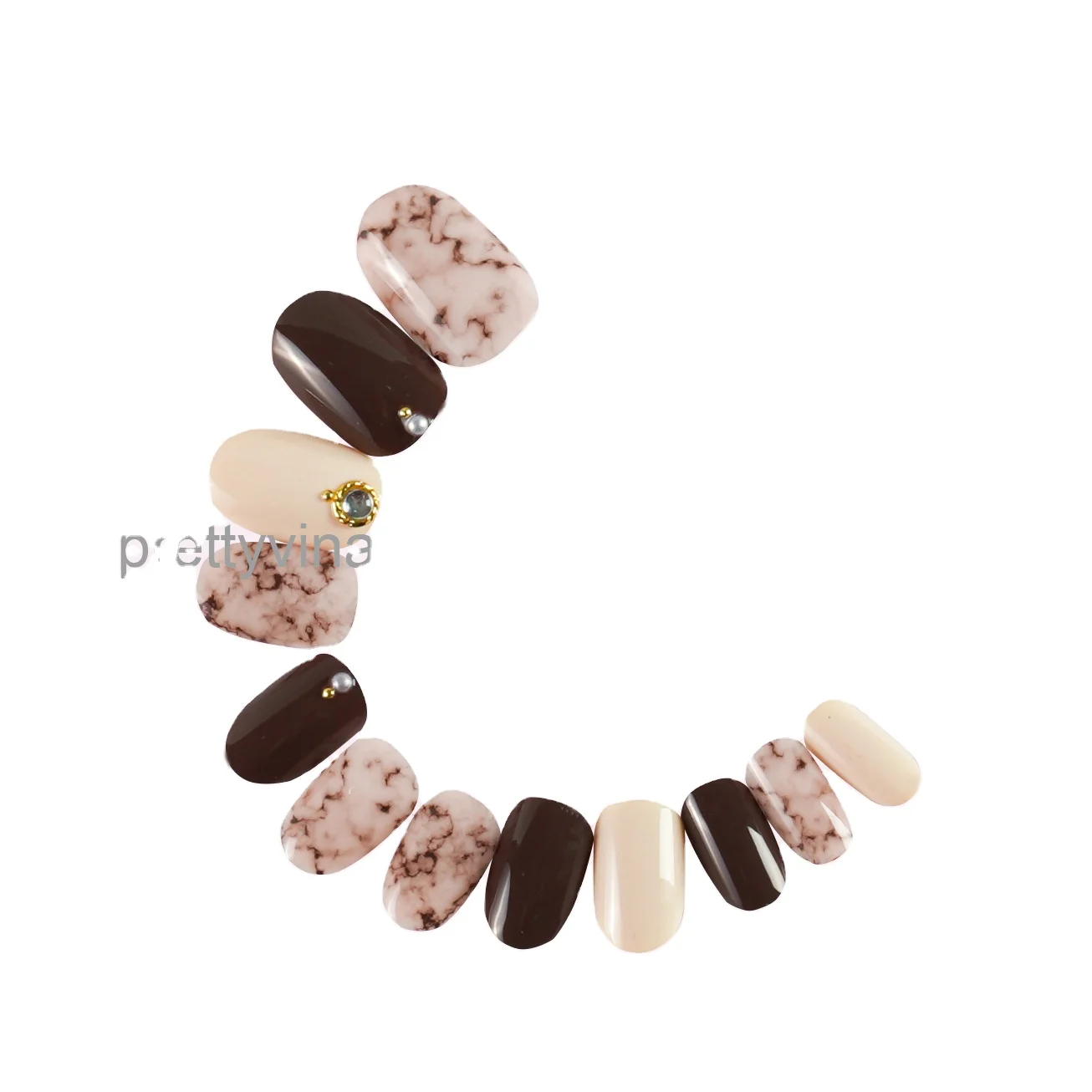 
Американский стандарт, искусство ногтей, частная торговая марка, гель-пресс для накладных ногтей, мраморный дизайн под заказ, красочный, уникальный 