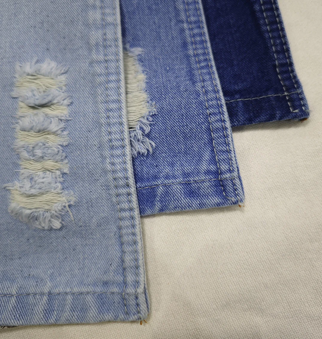 Denim Jeans Raw Material Wholesale Non Stretch High Quality Satin Fabric Denim