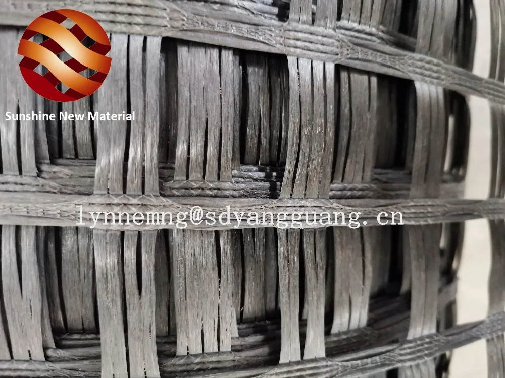 knitting carbon fiber mesh for concrete 100/100kn