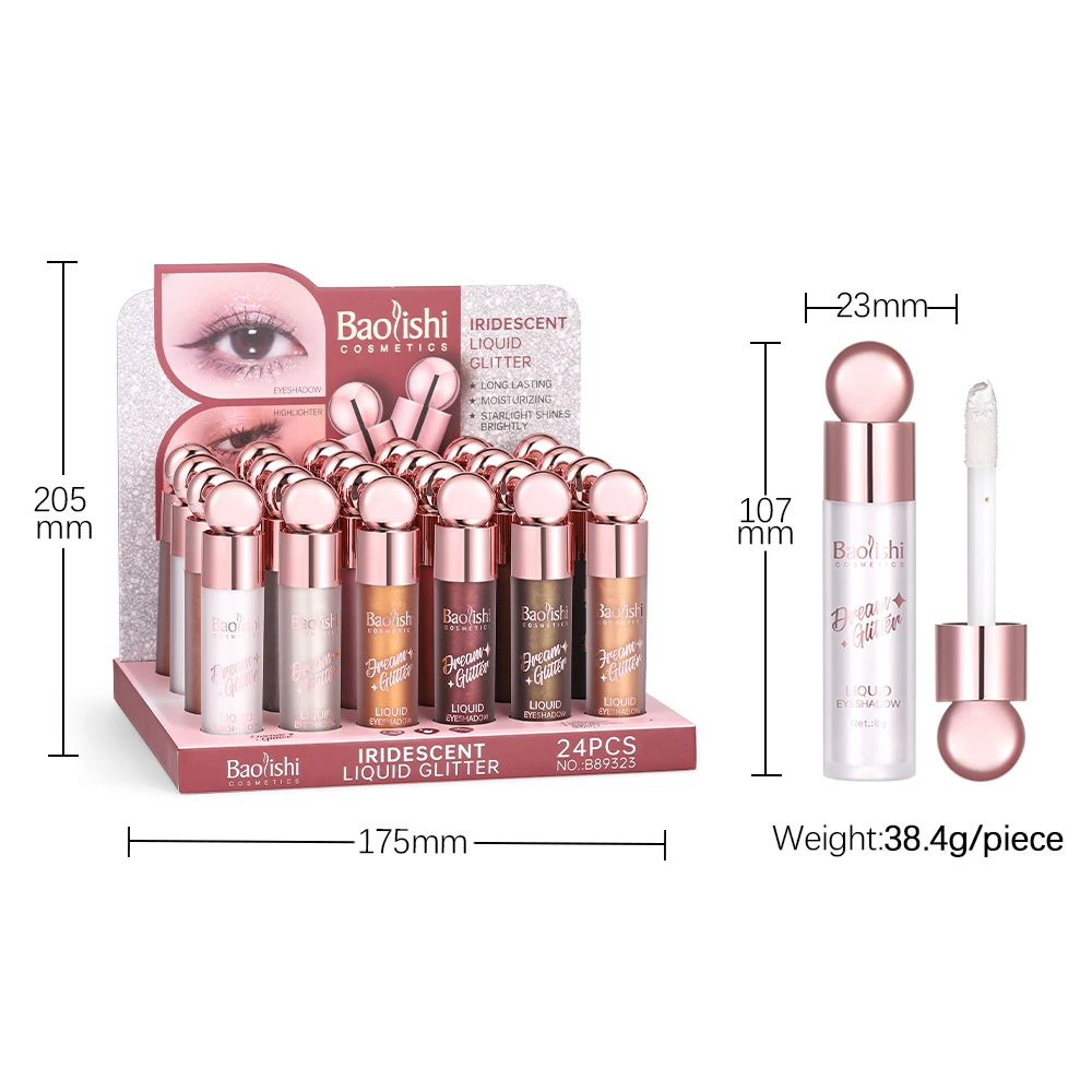 Glitter Eyeshadow Liquid Multichrome Eyeshadows Long Lasting Metallic Chameleon Eye Shadow Multi-Dimensional Eye Looks