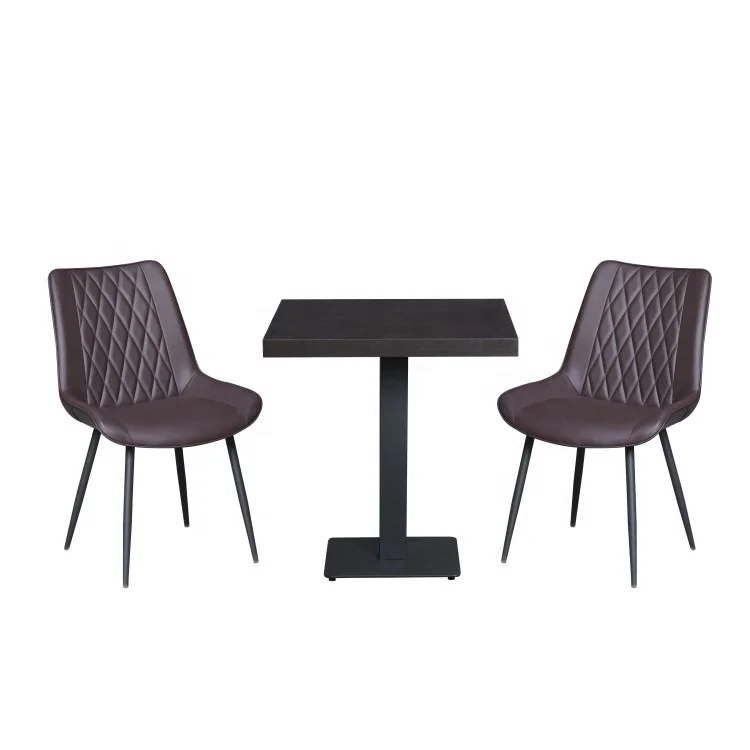 Home Restaurant Living Room Stackable Folding Colorful Soft PU Leather Padded Upholstered Metal Dining Chair