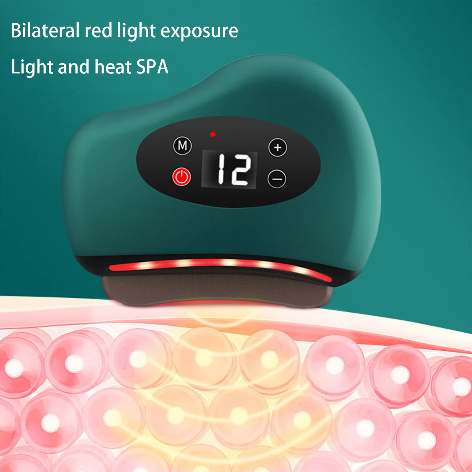 Guasha Sale Facial Massage Electric Bian Stone Scraping Board Home Gua Sha Vibration Smart Face Lifting Portable Instrument