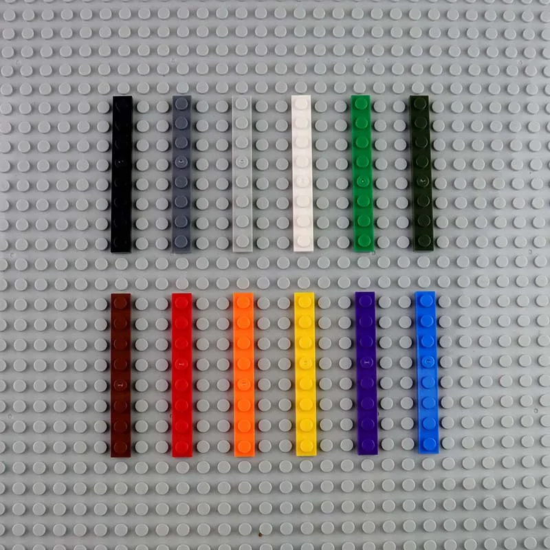 Classic Brick Toy 3460 1x8 Plate Moc Pieces Accessories Plastic Small Building Block
