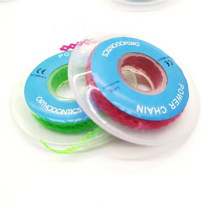 Dental Elastic Materials Orthodontic High Quality  Power Chain