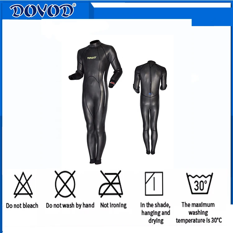 Custom 2.5 MM Triathlon Smooth Skin Neoprene Wetsuit Divng Equipment For Water Sports