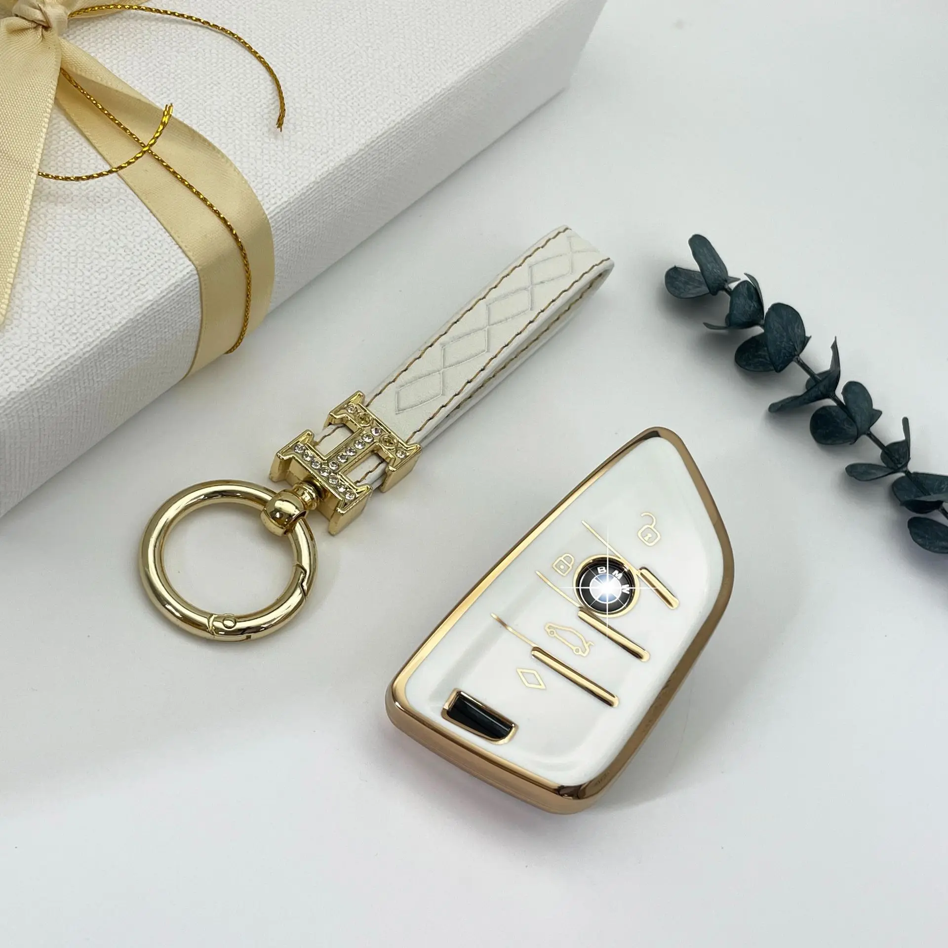 Car TPU keycase suitable for BMW X1X3X5X6 new 5 series keycase remote control protection keycase