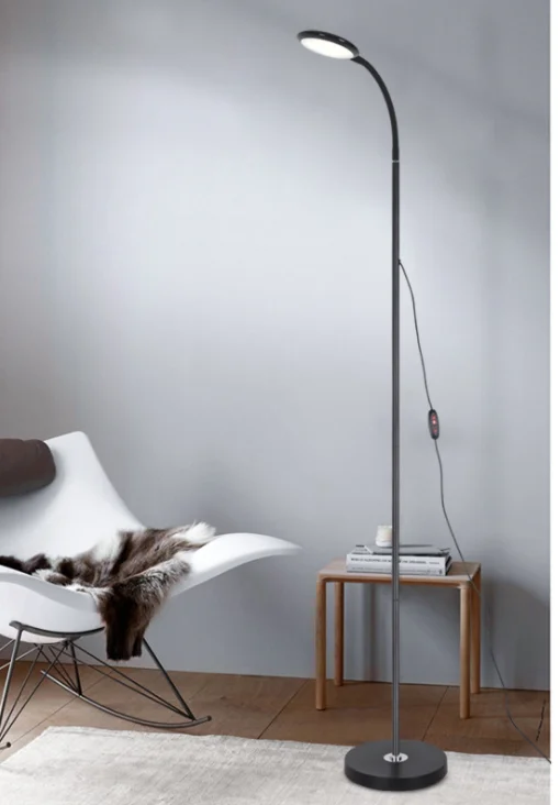 Modern Nordic Floor Standing Light LED Reading Lamp Adjustable Dimmable