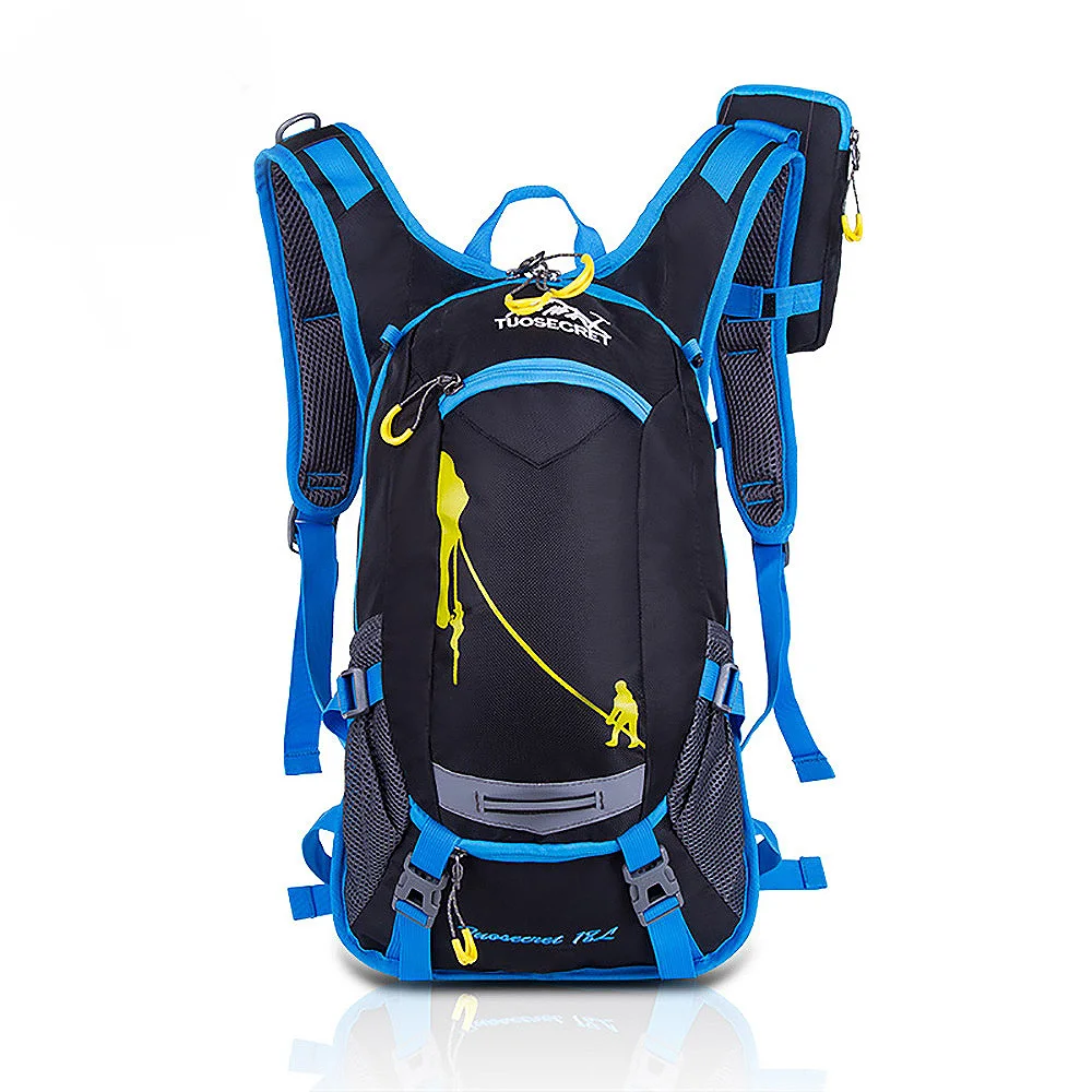 Outdoor High Quality Hiking, Back Pack Cycling Men Waterproof Backpack Travel Camping Hydration Mountaineering Backpack Fashion