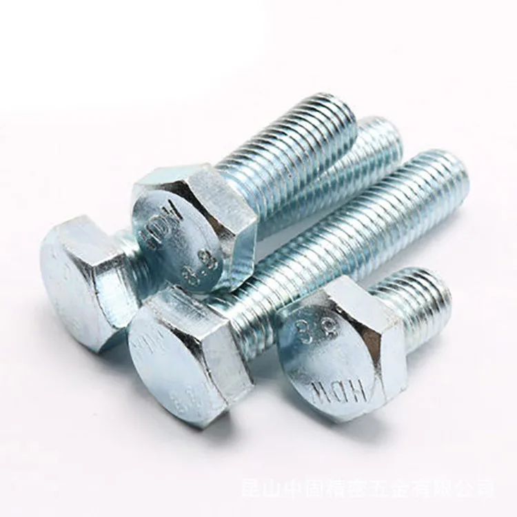 Hex bolt zinc oxide handan Yisen high quality factory price made in China