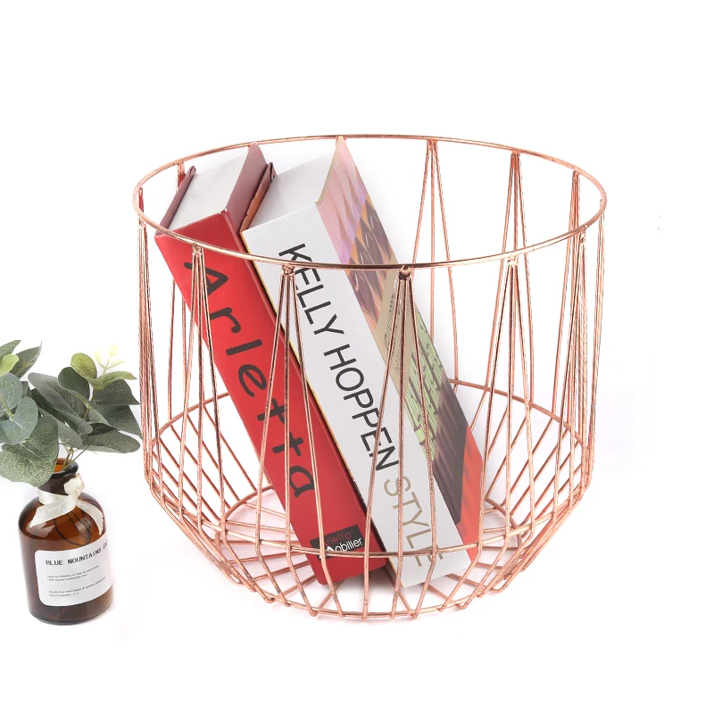 
 Железная проволока BOGER, органайзер для хранения, корзина для белья, газет, игрушек, корзина для хранения  