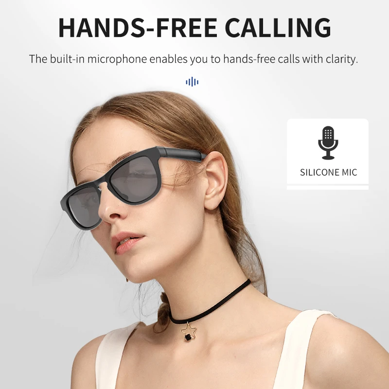 Солнцезащитные очки с Bluetooth беспроводная гарнитура ацетато-аудиосистема-Bluetooth Gafas