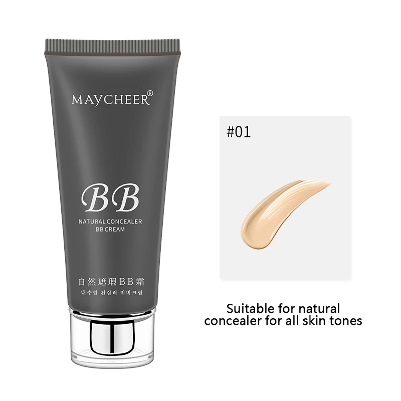 MAYCHEER Cosmetics BB Cream Natural Waterproof Matt Liquid Makeup Foundation BB Cream