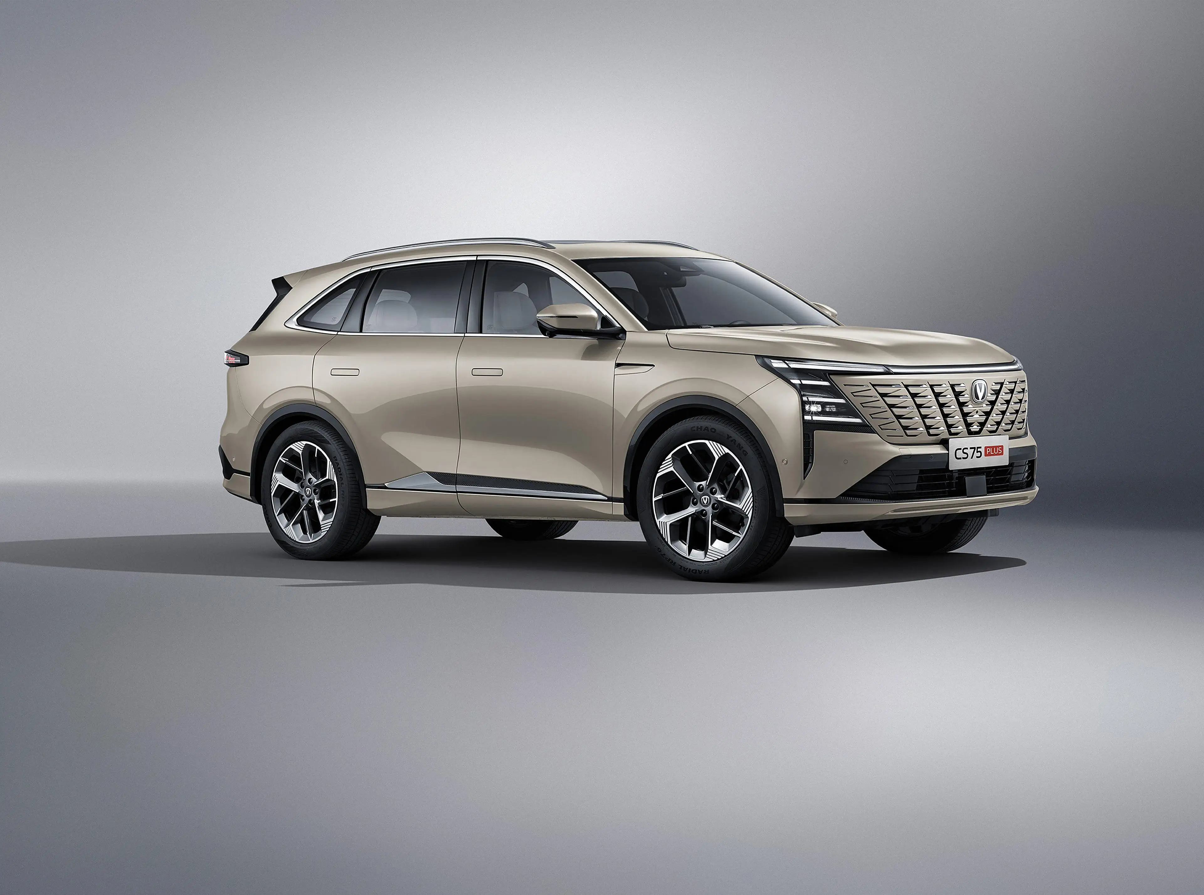 Флагманский автомобиль Changan Cs75 Plus 2025 четвертого поколения 1 5 Т новый синий кит