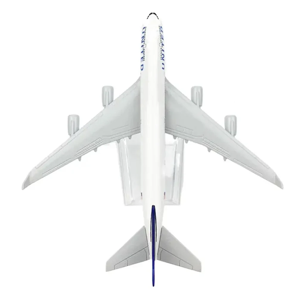 US Boeing 747 Airplane Model Diecast Toy 1:400 For Collectible Kids Gift Small Aircraft Models For Boys Alloy Diecast Toys