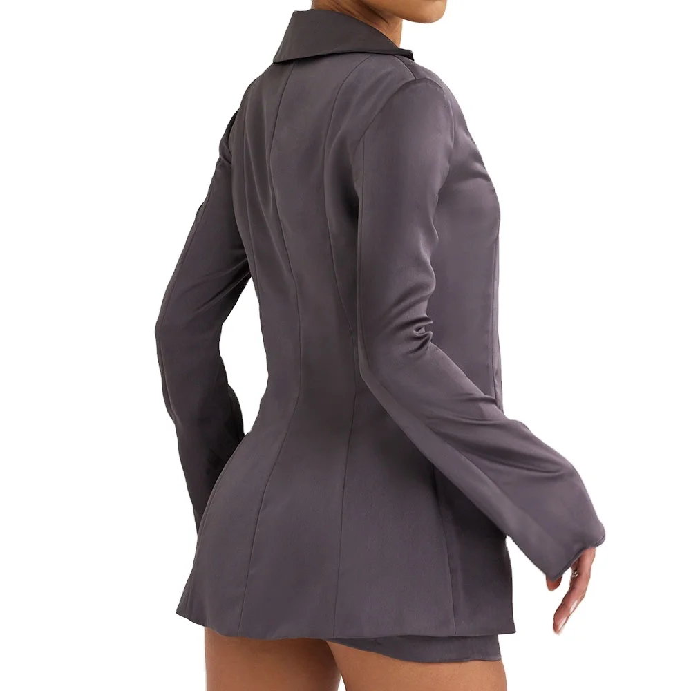 Hot Wholesale High Quality Cute Sexy Satin Chiffon Woven Invisible Zipper Slim Fit Bodycon Mini Skirt Ladies Women