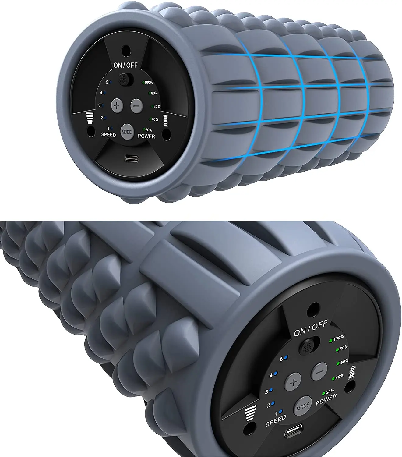 Gym Massage Custom Logo Fitness Gym Electric Vibrating Epp Muscle Fitness Foam Sports Rollers Soft Mini Foam Roller