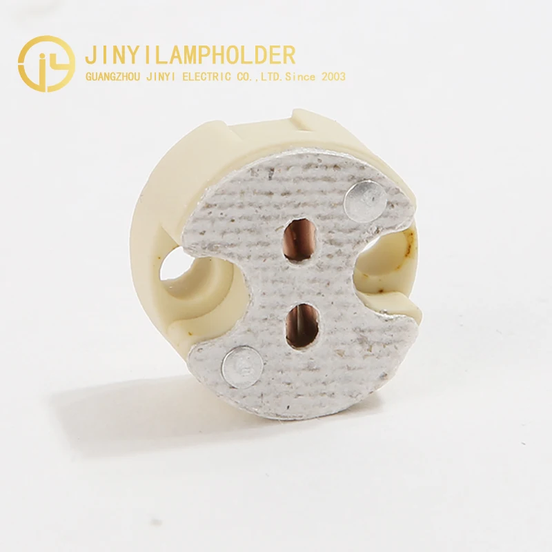 Porcelain halogen  socket for G4 G5.3  g6.35 led bulb 250V 600W led light base Light Accessories gx53 led lamp
