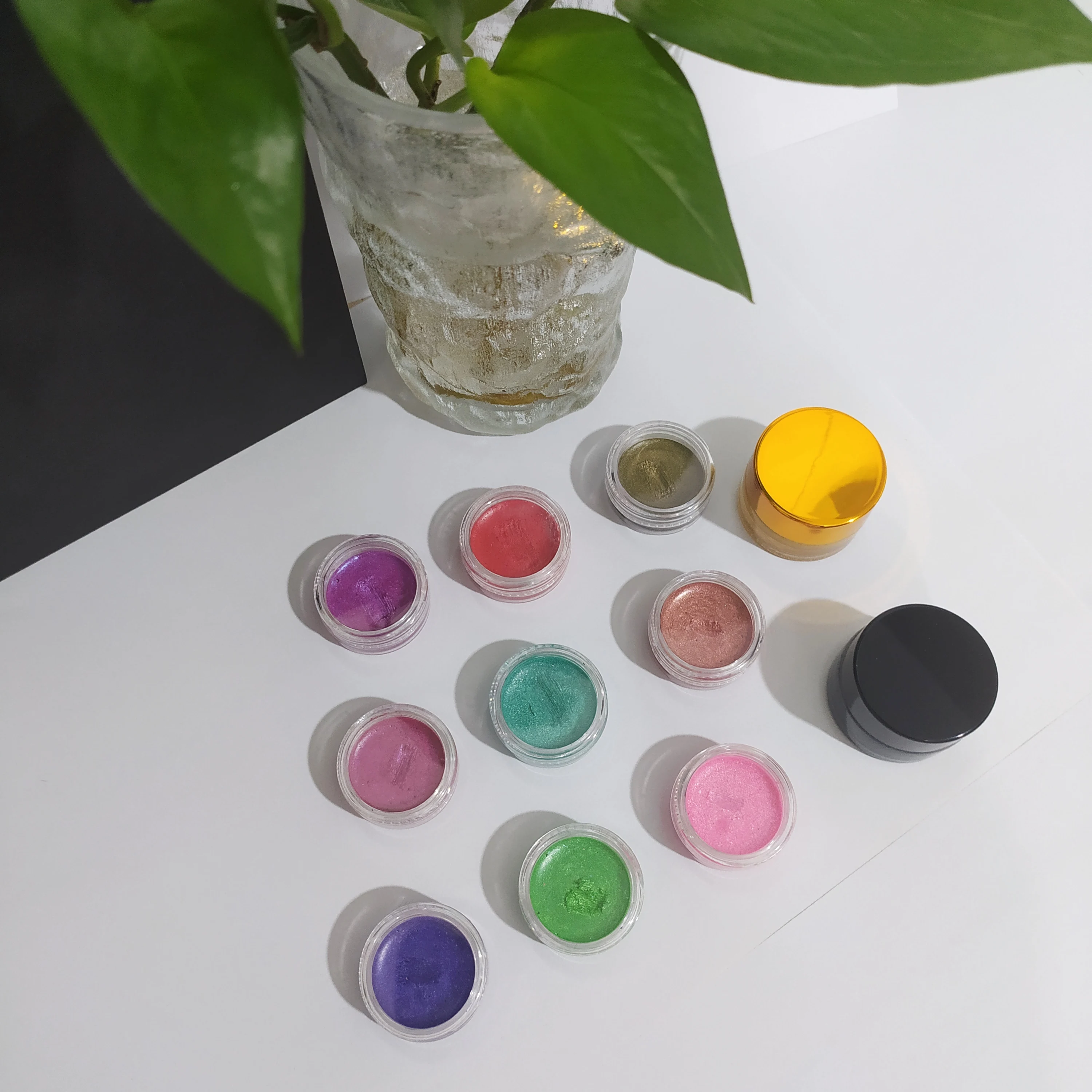 2024 hot sell 10 color Easy To Wear Long Lasting multichrome color eye shadow cream set oem logo eyeshadow  set