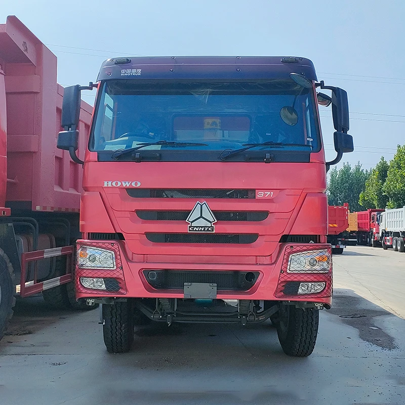 CNHTC Heavy Truck 8x4 12Wheelers 400HP Engine Howo Dump Truck