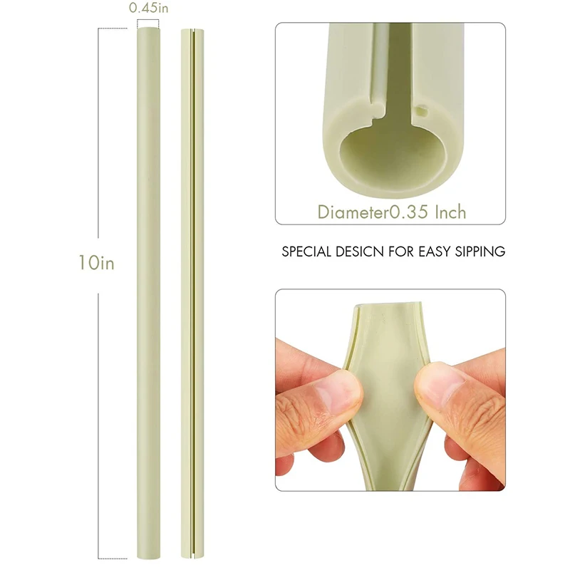  Eco-friendly Food Grade Reusable Openable and Portable Silicone Drink