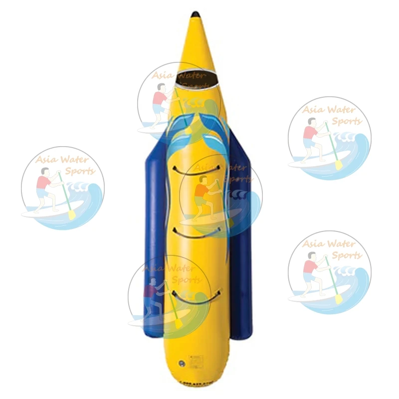 Water Sports Waterboggan 5 Person Towable Banana Boat  Inflatable Towable Tube Banana Raft Float For Sale