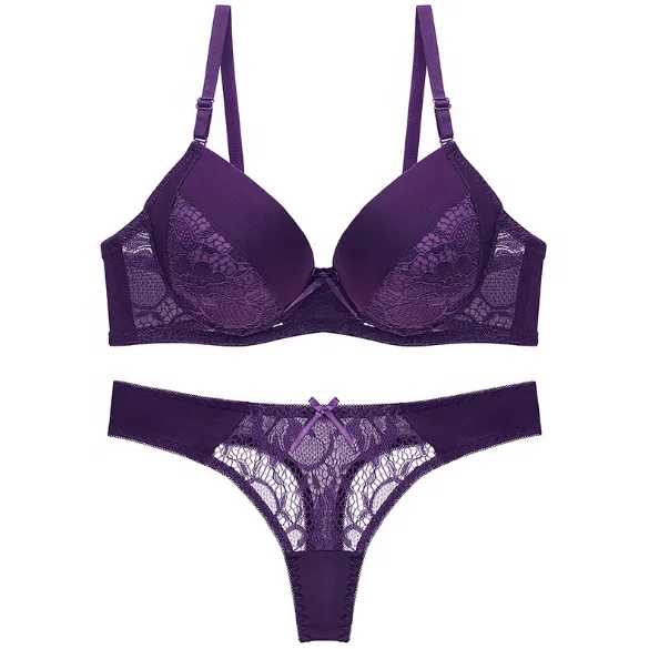 2019 women underwear sets luxury classic lace bra and panty set for girls underwear and bra cheap