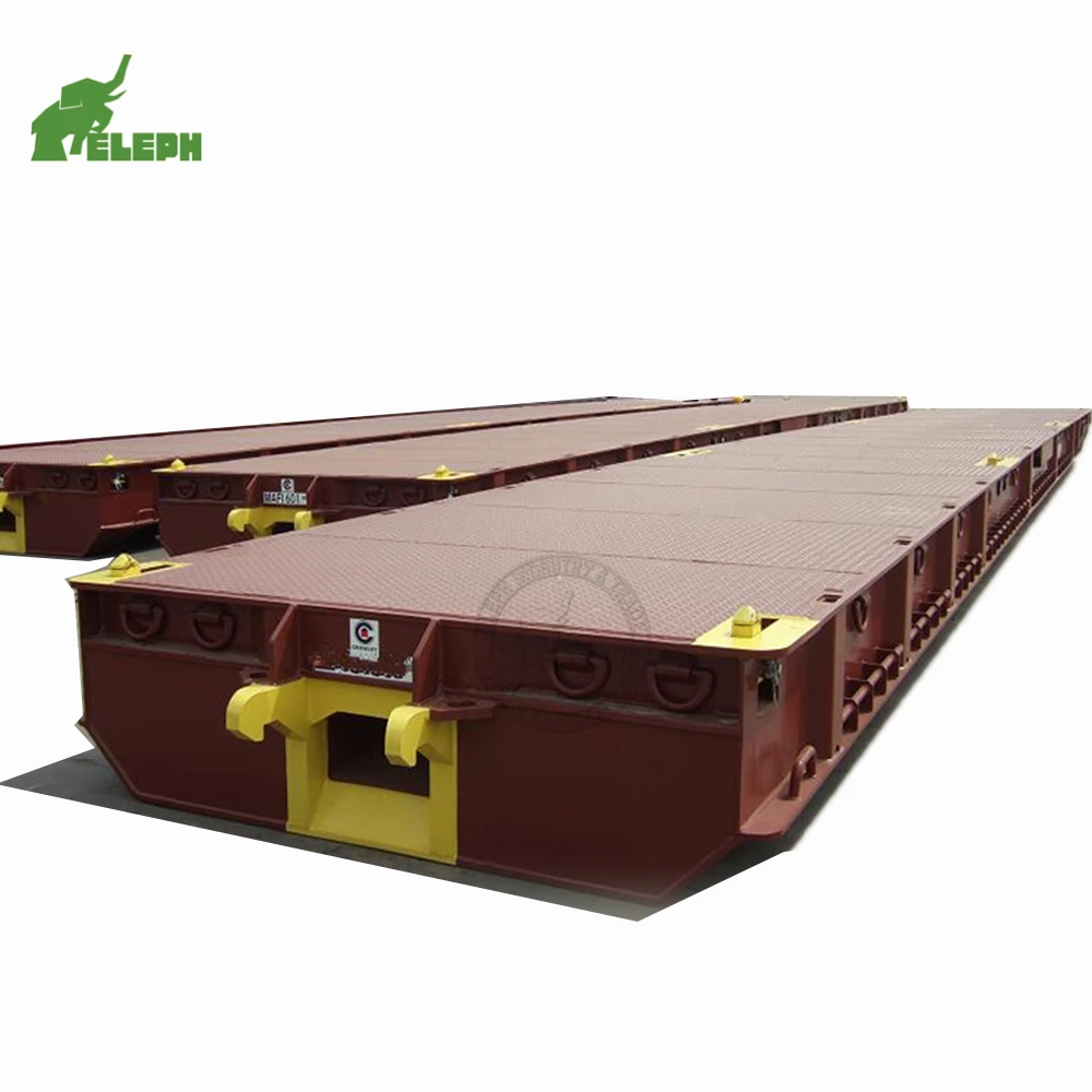 Port using 60-100 ton roro mafi boat trailer for sale(11)