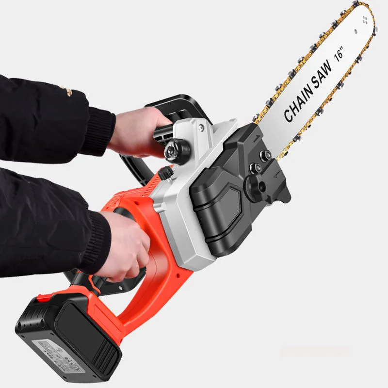 Professional Design Mini Electric Cordless Chain Saw Cordless Chain Saw Compound Miter Cordless Mini Li-ion Portable Wood Saw