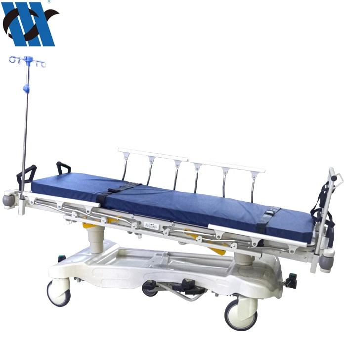 BDEC04B Youngcoln Factory Wholesale Multifunction Patient Transfer Hydraulic Platform Operation Connecting Stretcher Trolley