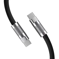 120W 6A Super Fast Charge USB C to Type-c USB Data Cord Cable Quick Charge Soft Liquid Silicone Mobile Phone Cable for Iphone