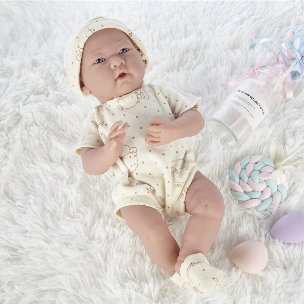  Высокое качество 16 дюймов винил reborn baby doll лучшие подарки для новорожденных и маленьких