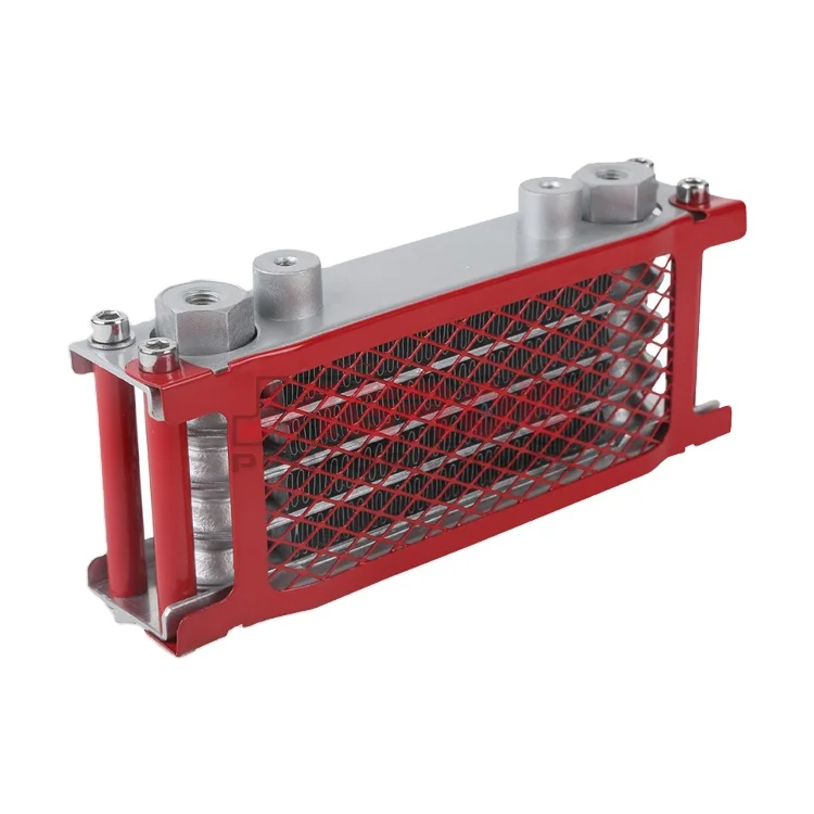 Aluminum motorcycle OEM radiators cooling cooler for Universal oil cooler