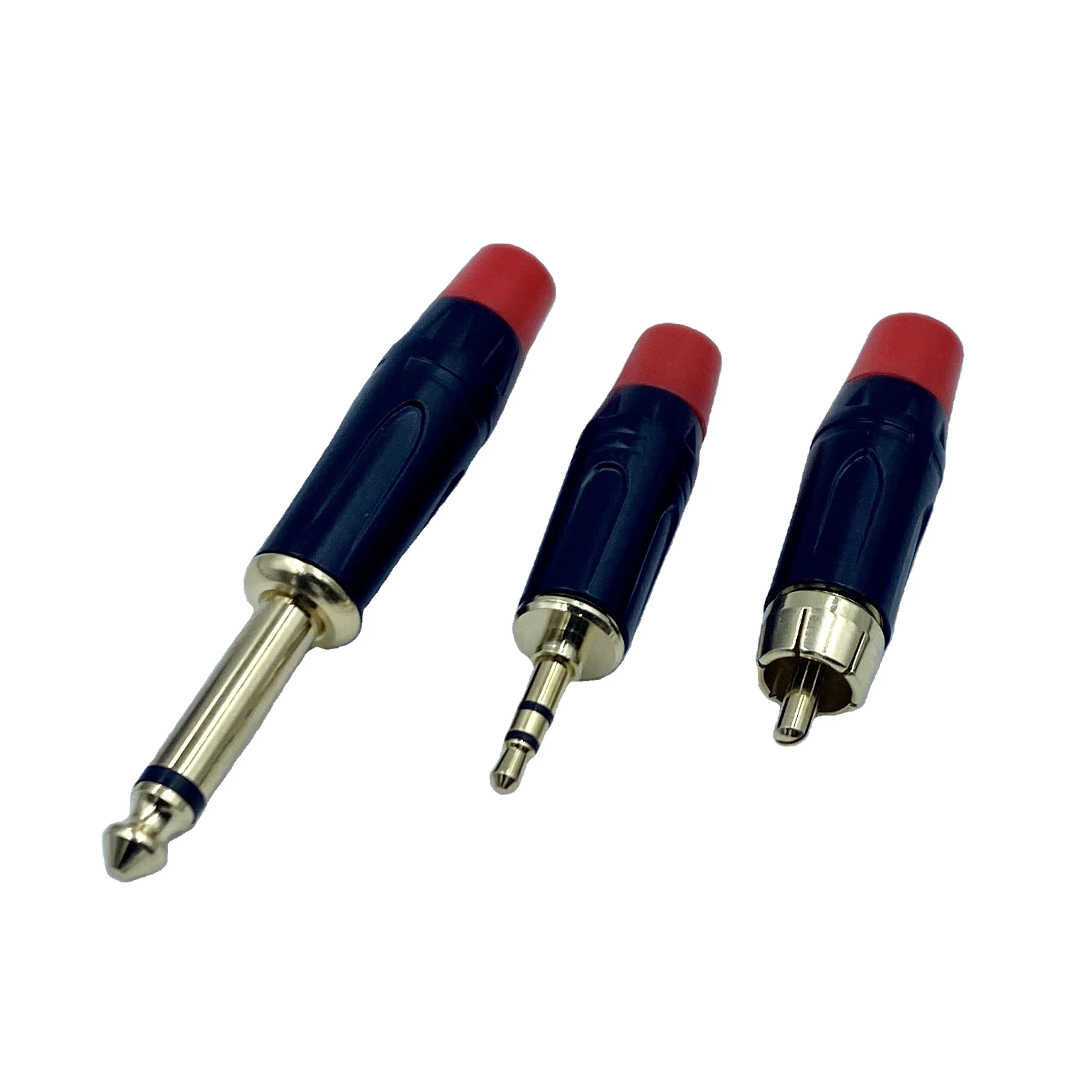 China Manufacture Mono Male Jack Plug To 3.5mm Inch stereo male Audio Adapter high quality