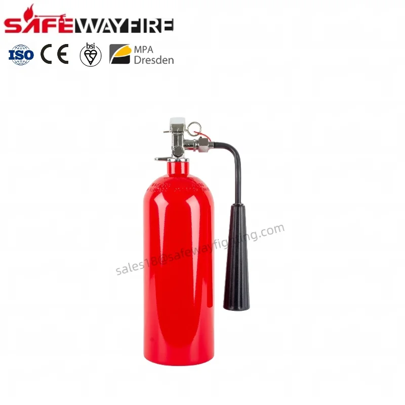 Safewayfire Factory Direct Sale Mexico Type 5-20LBS CO2 Fire Extinguisher Alloy Aluminum Material