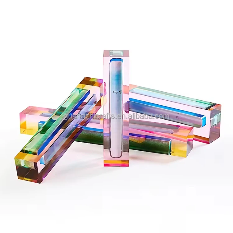 Роскошный акриловый чехол для Mezuzah цвета держатель Jewish Judaica прокрутки