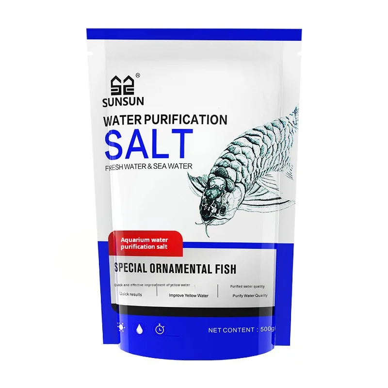 Fish tank aquarium aquarium ornamental fish special antibacterial salt cleaning salt