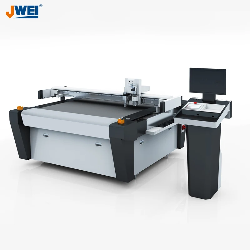 JWEI CB03II CNC die-free digital cutter corrugated board box prototyping sampling