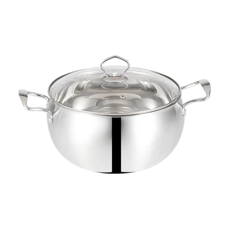 
Hot Selling Cooking Pot No Oil 3Pcs Stainless Steel Casserole Set Hot Pot Cooking Casserole Set 