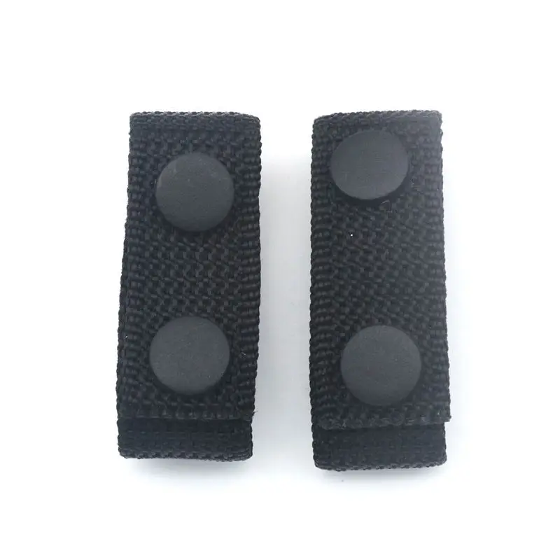 wholesale custom Outdoor Tactical Nylon Duty Belt Keeper with Double Snaps Belt Loop Keeper for Belt Accessories