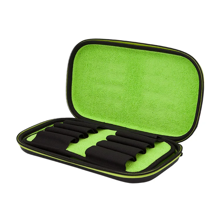 Waterproof Carbon Fiber PU EVA Paintball Barrel Case Custom Zipper Eva Shockproof Portable Carrying Tool Case