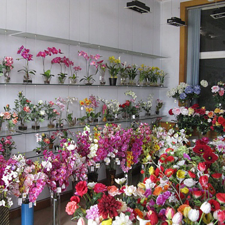 Hot Sale Life Like Pink Artificial Rose Flower Garland Wedding Decoration Floral