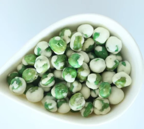 Halal White Wasabi Flavor Green Peas Wholesale Price Snacks